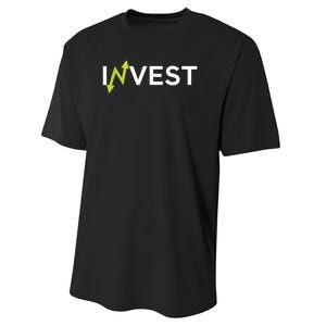 Invest Trading Money Market Finance Stocks Wealth Performance Sprint T-Shirt