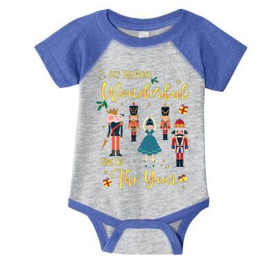 Its The Most Wonderful Time Of The Year Nutcracker Ballet Meaningful Gift Infant Baby Jersey Bodysuit