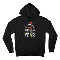 ItS The Most Wonderful Time Of The Year Xmas Christmas Tree Hoodie