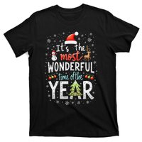 ItS The Most Wonderful Time Of The Year Xmas Christmas Tree T-Shirt