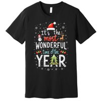 ItS The Most Wonderful Time Of The Year Xmas Christmas Tree Premium T-Shirt