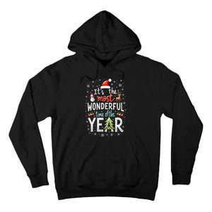 ItS The Most Wonderful Time Of The Year Xmas Christmas Tree Tall Hoodie