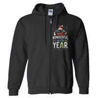 ItS The Most Wonderful Time Of The Year Xmas Christmas Tree Full Zip Hoodie