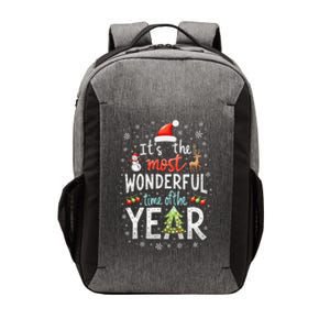 ItS The Most Wonderful Time Of The Year Xmas Christmas Tree Vector Backpack