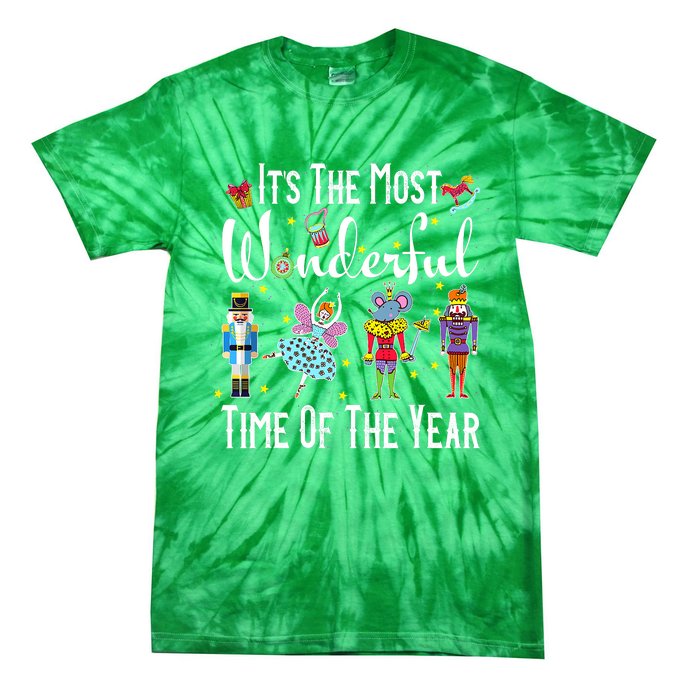 It's The Most Wonderful Time Of The Year Nutcracker Ballet Tie-Dye T-Shirt