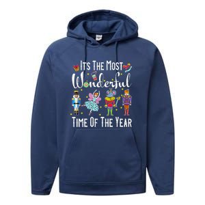 It's The Most Wonderful Time Of The Year Nutcracker Ballet Performance Fleece Hoodie