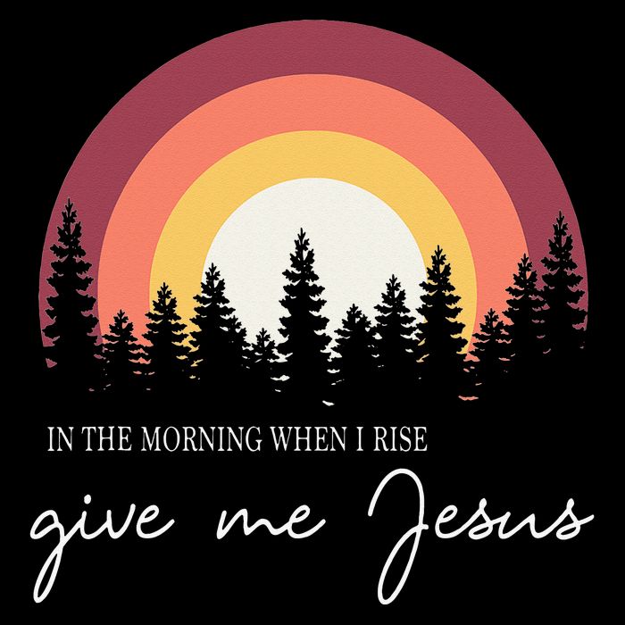In The Morning When I Rise Give Me Jesus Doggie Tank