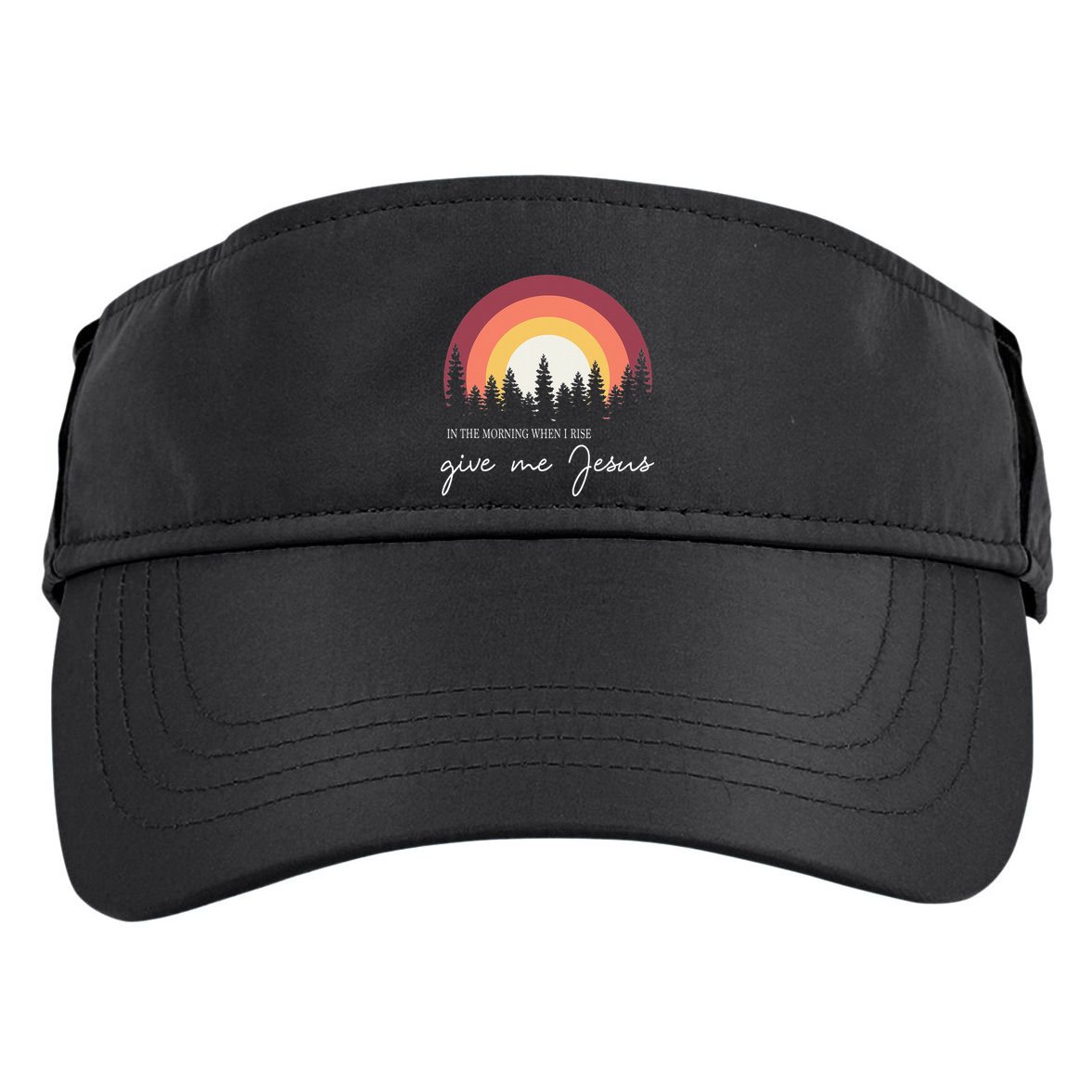 In The Morning When I Rise Give Me Jesus Adult Drive Performance Visor