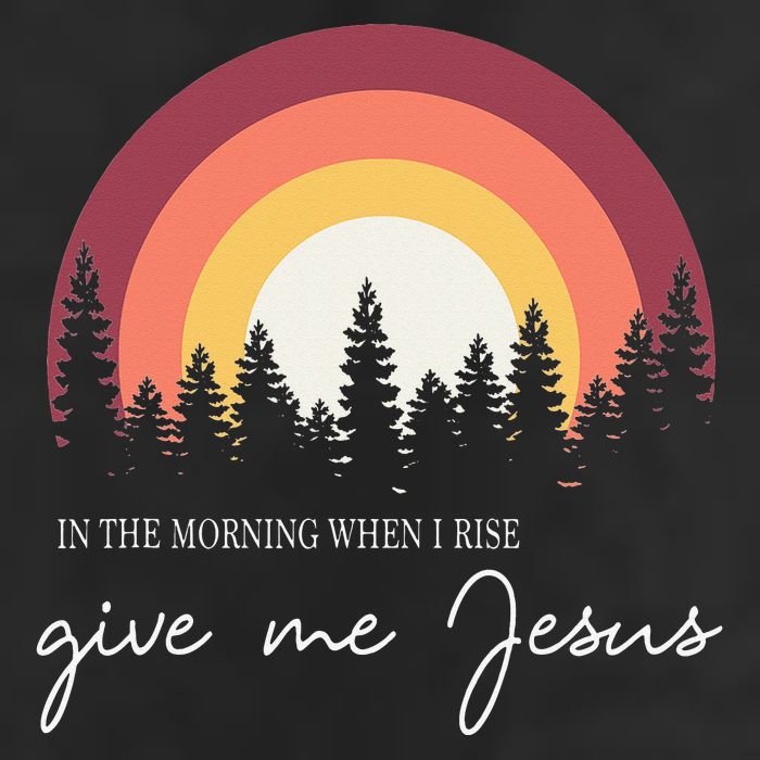 In The Morning When I Rise Give Me Jesus Golf Towel