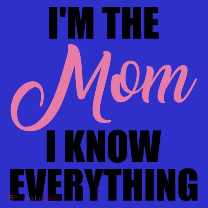 Im The Mom I Know Everything Hilarious Graphic Design Gift 16 in Basic Backpack