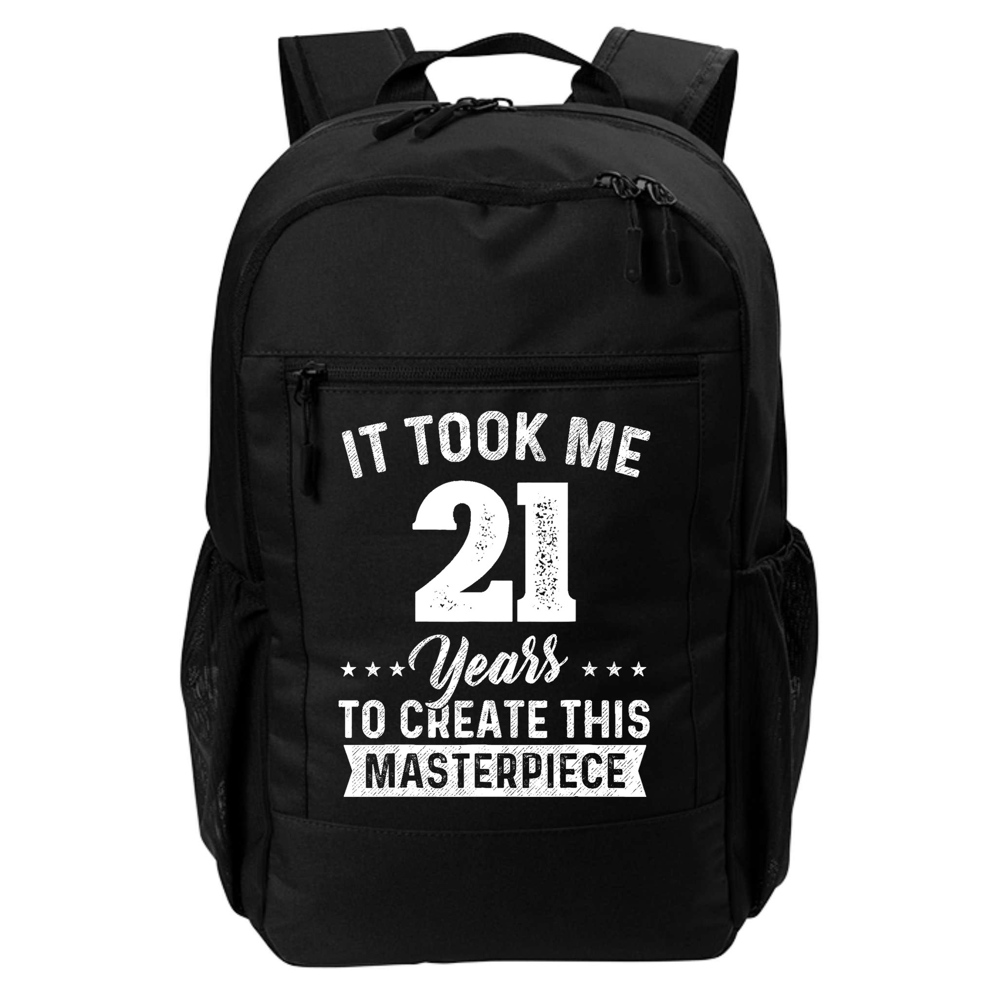 It Took Me 21 Years Masterpiece 21st Birthday 21 Years Old Backpack
