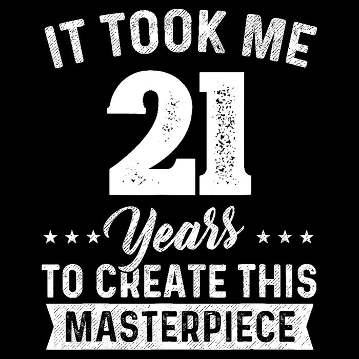 It Took Me 21 Years Masterpiece 21st Birthday 21 Years Old Backpack