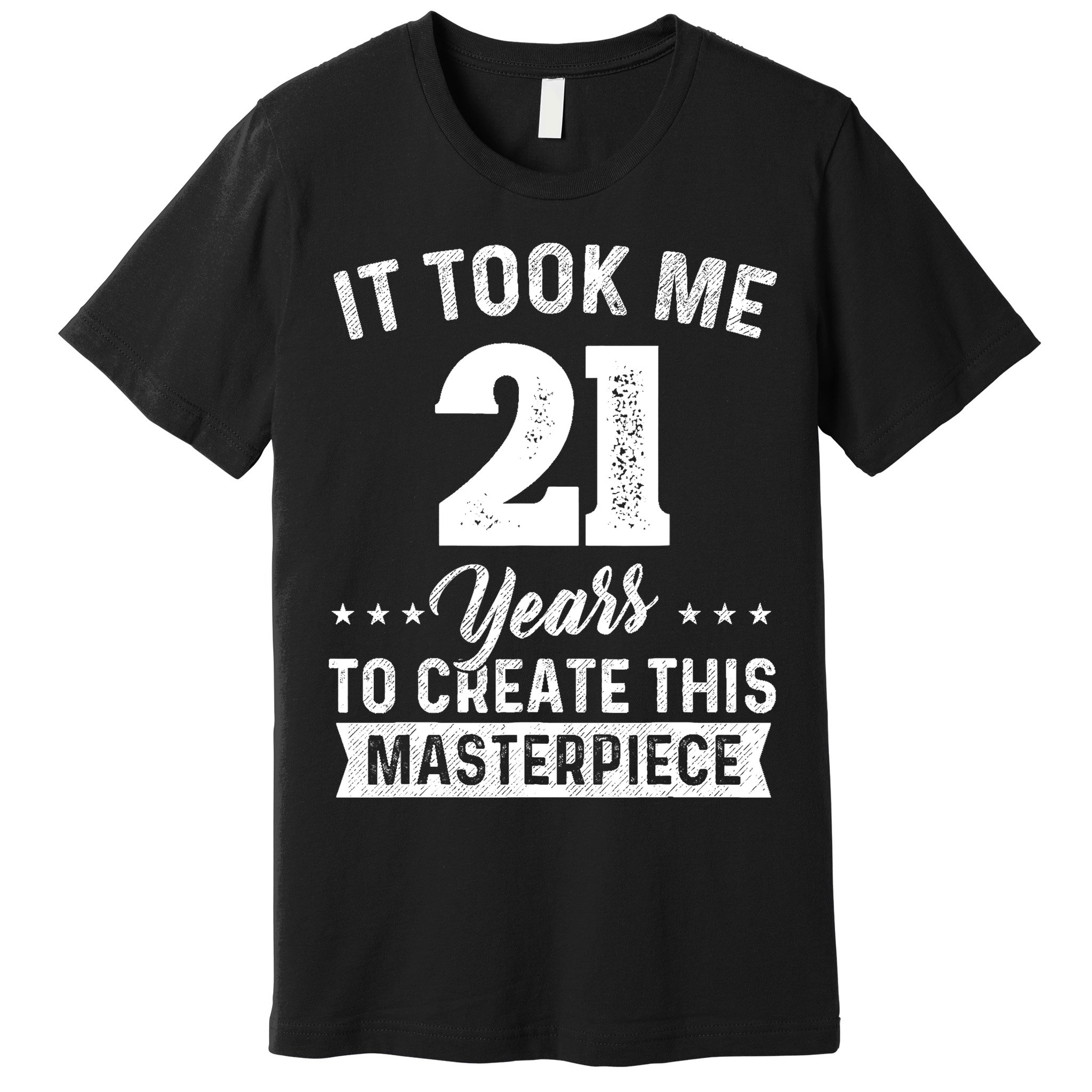 It Took Me 21 Years Masterpiece 21st Birthday 21 Years Old Premium T-Shirt