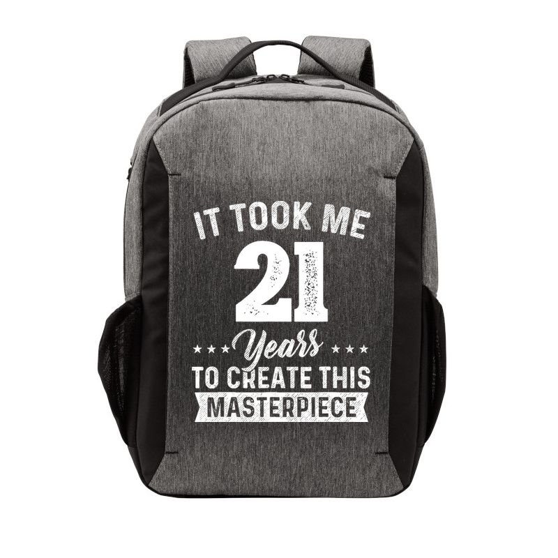It Took Me 21 Years Masterpiece 21st Birthday 21 Years Old Vector Backpack