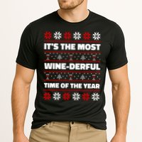 It's The Most WineDerful Time Of The Year Fun Ugly Christmas Performance Shirt