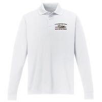 If The Moistures Right WeLl Go All Night Performance Long Sleeve Polo