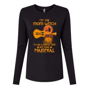 Im The Mom Witch Its Like A Normal Mom Halloween Gift Womens Cotton Relaxed Long Sleeve T-Shirt