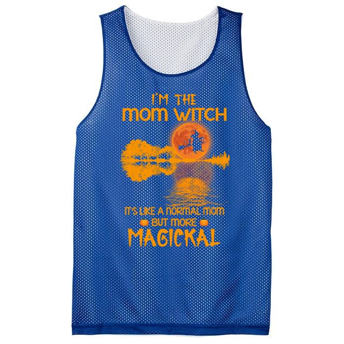 Im The Mom Witch Its Like A Normal Mom Halloween Gift Mesh Reversible Basketball Jersey Tank