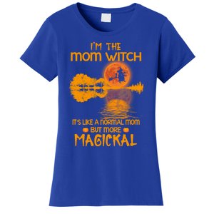 Im The Mom Witch Its Like A Normal Mom Halloween Gift Women's T-Shirt