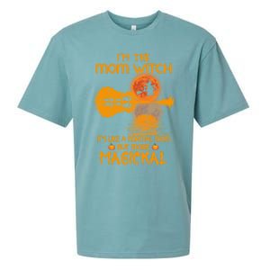 Im The Mom Witch Its Like A Normal Mom Halloween Gift Sueded Cloud Jersey T-Shirt