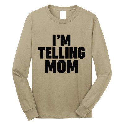 IM Telling Mom Long Sleeve Shirt