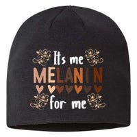 Its The Melanin For Me Black History Month BLM Pan African Sustainable Beanie