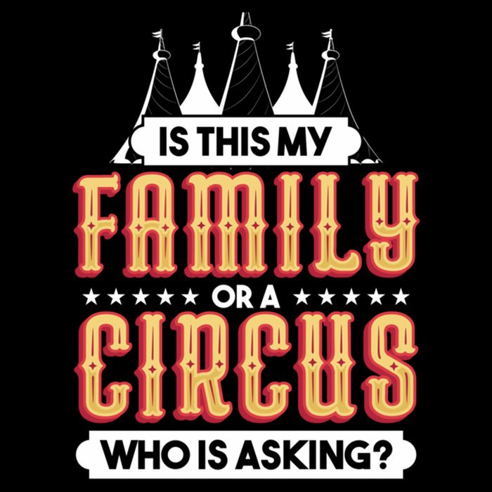 Is This My Family Or A Circus Who Is Asking Circus Gift Funny Gift Cooling Performance Crew T-Shirt
