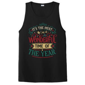 ItS The Most Wonderful Time Of The Year Christmas Funny Gift PosiCharge Competitor Tank