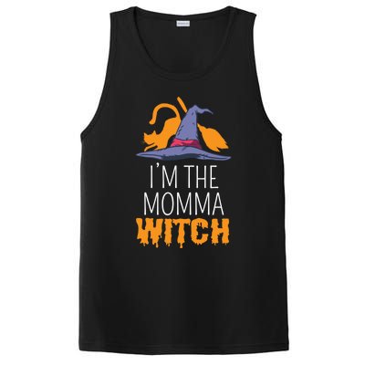 Im The Momma Witch Funny Halloween Witchy Mom Witch Lover Gift PosiCharge Competitor Tank