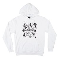 Its The Most Wonderful Time Of The Year Spooky Halloween Witch Hoodie