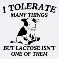I Tolerate Many Things But Lactose IsnT One Of Them Funny Full-Length Apron With Pockets