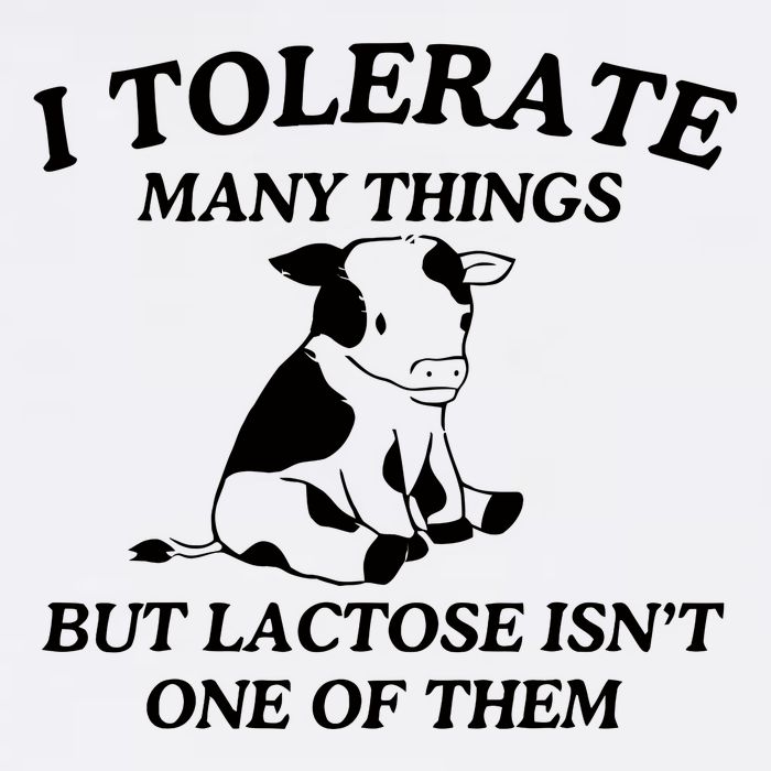 I Tolerate Many Things But Lactose IsnT One Of Them Funny Full-Length Apron With Pockets
