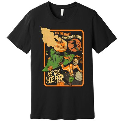 ItS The Most Wonderful Time Of The Year Halloween Vintage Premium T-Shirt