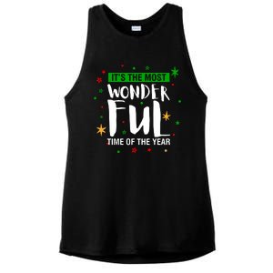 It's The Most Wonderful Time Of The Year Ladies PosiCharge Tri-Blend Wicking Tank