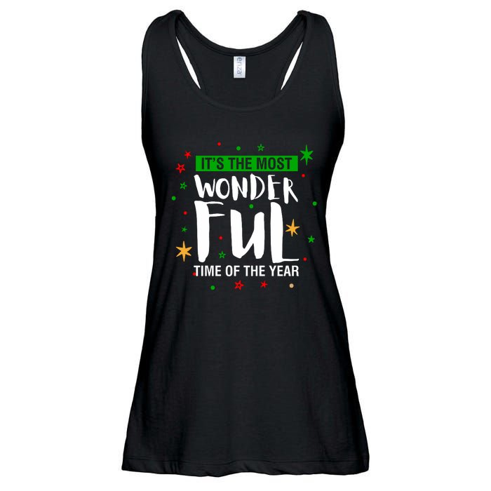 It's The Most Wonderful Time Of The Year Ladies Essential Flowy Tank