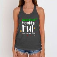 It's The Most Wonderful Time Of The Year Women's Knotted Racerback Tank