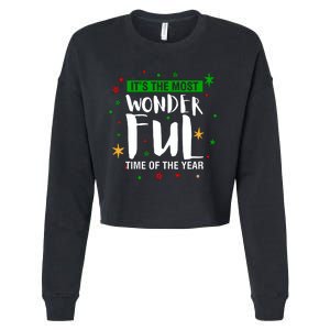 It's The Most Wonderful Time Of The Year Cropped Pullover Crew