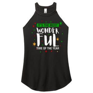 It's The Most Wonderful Time Of The Year Women's Perfect Tri Rocker Tank