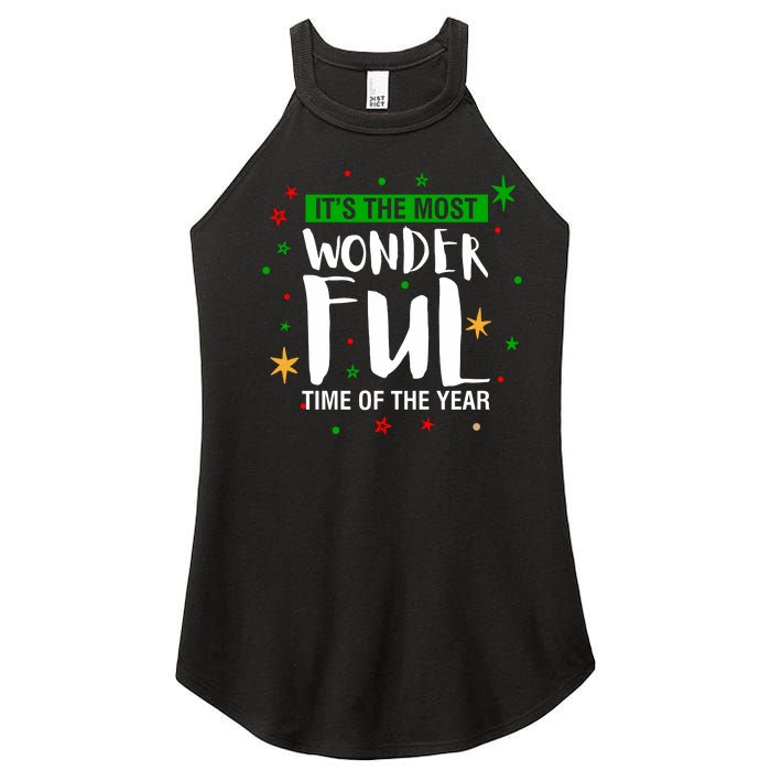 It's The Most Wonderful Time Of The Year Women's Perfect Tri Rocker Tank