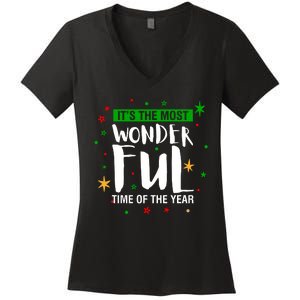 It's The Most Wonderful Time Of The Year Women's V-Neck T-Shirt