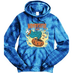 It's The Most Wonderful Time Of The Year Gift Funny Halloween Funny Gift Tie Dye Hoodie