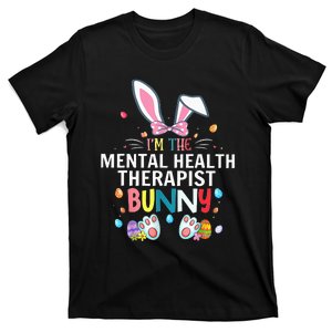 I'm The Mental Health Therapist Bunny Easter Day Rabbit T-Shirt