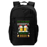 It’S The Most Wonderful Time For A Beer Christmas Backpack