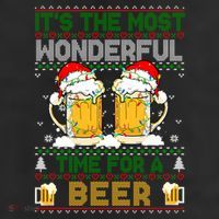 It’S The Most Wonderful Time For A Beer Christmas Trucker Hat