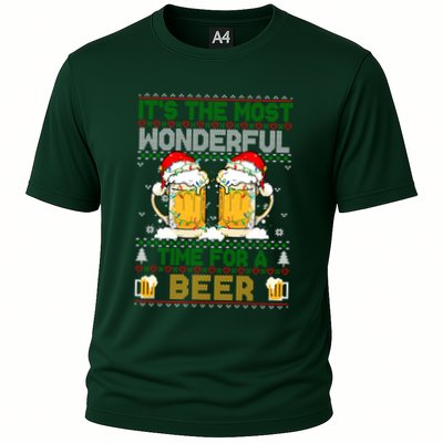 It’S The Most Wonderful Time For A Beer Christmas Performance Shirt