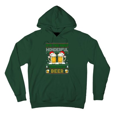 It’S The Most Wonderful Time For A Beer Christmas Hoodie