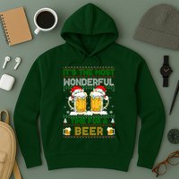 It’S The Most Wonderful Time For A Beer Christmas Hoodie