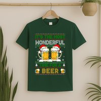 It’S The Most Wonderful Time For A Beer Christmas T-Shirt