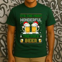 It’S The Most Wonderful Time For A Beer Christmas T-Shirt