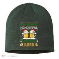It’S The Most Wonderful Time For A Beer Christmas Sustainable Beanie